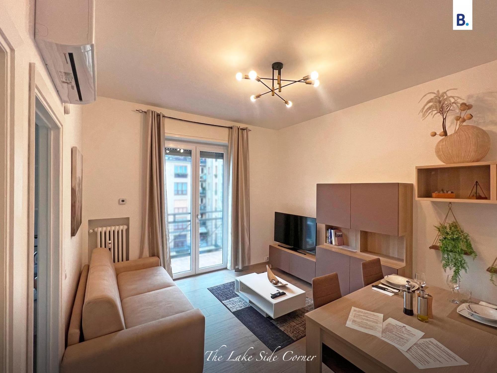 The Lake-Side Corner Apartment Como Exterior foto
